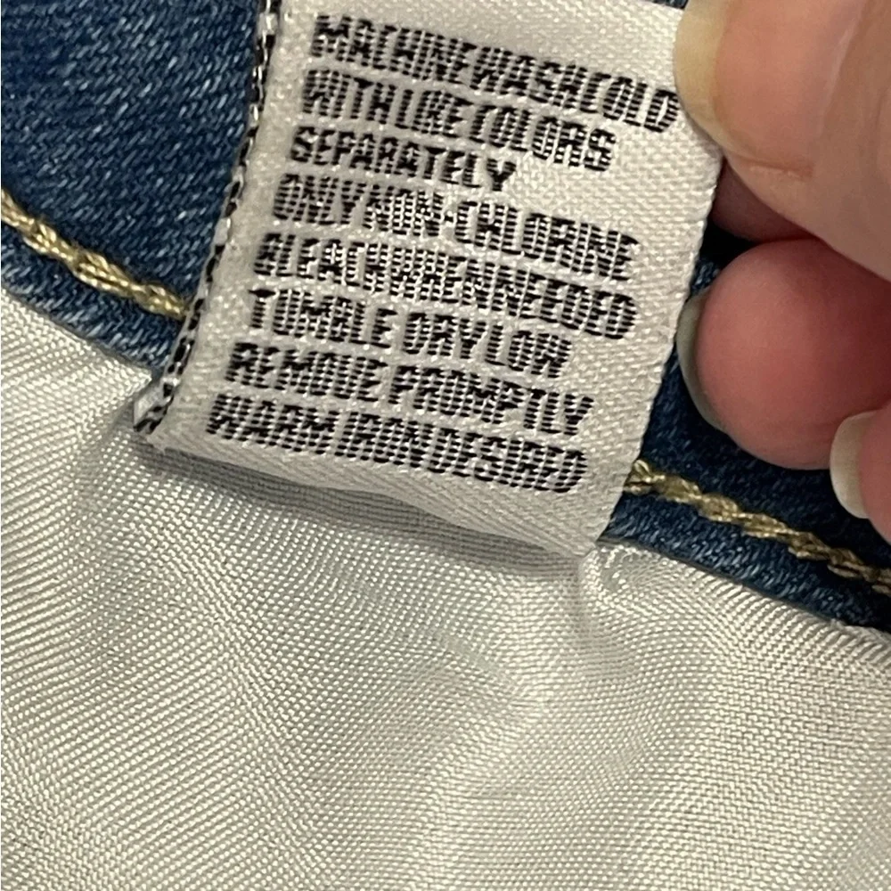 TALA Jeans Distressed High-Waisted Button-Fly With Stretch- Size Women’s 10 - Picture 6 of 7